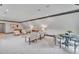 Spacious bonus room with seating area and game table at 1312 Hunting Ridge Rd, Raleigh, NC 27615