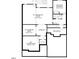 Lower level floor plan showcasing optional rooms like recreation, exercise, and theater rooms at 6829 Sleeping Meadow Ln, Holly Springs, NC 27540