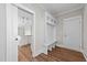 Bright entryway with built-in bench seating and access to kitchen at 125 Cotton Fields Ln # 26, Fuquay Varina, NC 27526