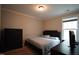 Comfortable bedroom with a queen-size bed and plenty of closet space at 901 Wildflower Ridge Rd, Wake Forest, NC 27587