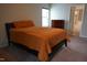 Bedroom with a double bed and dresser at 901 Wildflower Ridge Rd, Wake Forest, NC 27587