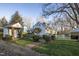 Historic home with well-maintained landscaping and brick path at 6720 Mebane Oaks Rd, Mebane, NC 27302