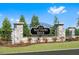 Stone entrance sign for Matthews Ridge community at 352 Chestnut Oak Ln, Lillington, NC 27546