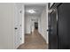 Bright entryway with hardwood floors and view to living room at 127 Hillwood Dr, Sanford, NC 27332