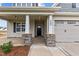 House exterior with front porch and stone accents at 127 Hillwood Dr, Sanford, NC 27332