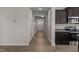 Long hallway leading to home's rooms at 127 Hillwood Dr, Sanford, NC 27332
