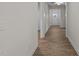 Bright hallway with hardwood floors at 127 Hillwood Dr, Sanford, NC 27332