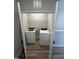 Convenient laundry room with washer and dryer included at 1031 Westerland Way # 46, Durham, NC 27703