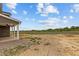 Spacious backyard with open field views at 188 Hillwood Dr, Sanford, NC 27332