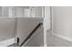 Upper hallway with staircase and doors to bedrooms at 114 Hillwood Dr, Sanford, NC 27332