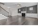 Spacious living room with fireplace and built-ins at 114 Hillwood Dr, Sanford, NC 27332