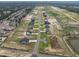 Aerial view of a street of new houses at 58 Hillwood Dr, Sanford, NC 27332