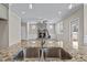 Granite countertops and stainless steel sink in a spacious kitchen at 147 Hillwood Dr, Sanford, NC 27332