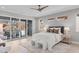 Spacious main bedroom with private balcony access at 1435 Duplin Rd, Raleigh, NC 27607