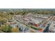 Aerial view of a shopping center with ample parking at 1435 Duplin Rd, Raleigh, NC 27607