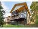 Modern home with a screened porch, deck, and backyard at 1435 Duplin Rd, Raleigh, NC 27607