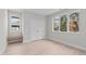 Spacious bedroom with hardwood floors and built-in shelving at 1435 Duplin Rd, Raleigh, NC 27607