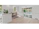 Upstairs home office features hardwood floors and natural light at 1435 Duplin Rd, Raleigh, NC 27607