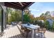 Spacious deck with outdoor furniture, offering a relaxing space to enjoy the scenery at 1435 Duplin Rd, Raleigh, NC 27607