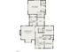 Second floor plan featuring owner's suite, laundry, and two additional bedrooms at 3401 Makers Cir, Raleigh, NC 27612