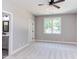 Spacious bedroom with neutral walls and carpet flooring at 204 Cardinal Ct, Oxford, NC 27565