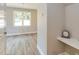 Spacious dining area with hardwood floors and a modern light fixture at 206 Cardinal Ct, Oxford, NC 27565