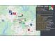 Map showcasing nearby locations and driving times at 1021 Westerland Way # 50, Durham, NC 27703
