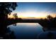 Stunning infinity pool overlooking scenic sunset views at 32529 Archdale, Chapel Hill, NC 27517