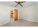 Cozy bedroom with access to kitchen and carpet flooring at 317 Quintas Ave, Burlington, NC 27215