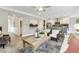 Open living room featuring a stylish coffee table and comfortable seating at 3455 Piedmont Dr, Raleigh, NC 27604