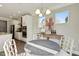 Kitchen breakfast nook with table and chairs at 3455 Piedmont Dr, Raleigh, NC 27604