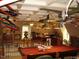 Unique game room with airplane decor and pool table at 236 Olde Ferry Ln, Dunn, NC 28334