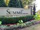 Daytime view of the entrance to the Summit community at 114 Mountaintop Cir, Pittsboro, NC 27312