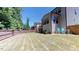 Spacious backyard with a large lawn and privacy fence at 104 Abbeville Ln, Holly Springs, NC 27540