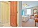 Bedroom with a view of adjacent bathroom at 144A Celebrity Dairy Way, Siler City, NC 27344