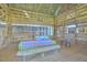Spacious barn interior with wooden beams and simple furnishings at 144A Celebrity Dairy Way, Siler City, NC 27344