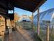 Two barns, one old and one new, are seen from the farm's entry at 144A Celebrity Dairy Way, Siler City, NC 27344