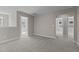 Spacious loft area with access to bedrooms and hallway at 545 Husketh Rd, Youngsville, NC 27596