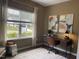 Home office with a desk, chair, and large window at 117 Vega Loop # 68, Sanford, NC 27330