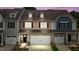 Three-unit townhome building; two-toned exterior at 818 Pryor St # 55, Mebane, NC 27302