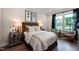Spacious bedroom with hardwood floors and tasteful decor at 4213 Burlington Mills Rd, Wake Forest, NC 27587
