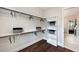 Large walk-in closet with ample shelving and hanging space at 4213 Burlington Mills Rd, Wake Forest, NC 27587