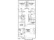 Second floor plan showcasing two bedrooms, a bathroom, laundry, and primary suite at 810 Maple Berry Ln # 106, Raleigh, NC 27607