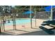 Community wading pool with picnic tables at 108 Nakoma Dr, Louisburg, NC 27549