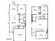 Floor plan shows a two-story home with four bedrooms, a loft and a two-car garage at 2321 Sugar Cone Way, Fuquay Varina, NC 27526