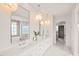 Spa-like bathroom with a soaking tub and walk-in shower at 8916 Grand Highland Way, Wake Forest, NC 27587