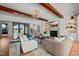Bright and airy living room with high ceilings and a fireplace at 8916 Grand Highland Way, Wake Forest, NC 27587