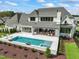 Luxury home with pool and expansive backyard; desirable neighborhood location at 8916 Grand Highland Way, Wake Forest, NC 27587