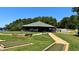 Community gazebo with seating near the lake at 109 Wy Dr, Louisburg, NC 27549