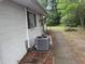 Side of house showing AC unit and walkway at 4511 Hopson Rd, Morrisville, NC 27560